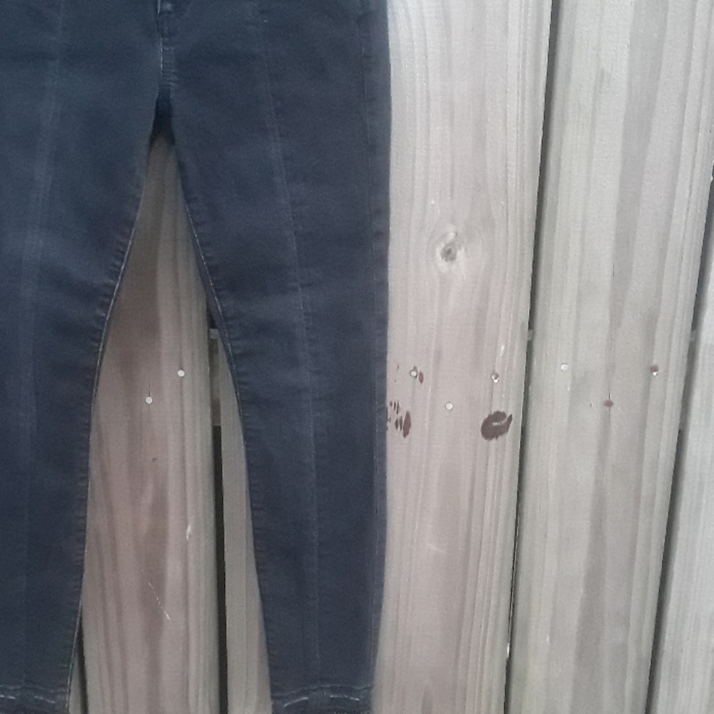 LOFT Modern Skinny Black Jeans - 26/2 - Picture 6 of 7